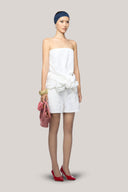 Collier Straight Open Shoulder Velvet Top for women, from Das La Vie, The Viet Concept 