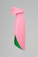 Pastel Pink Mermaid Evening Gown with Bustier & Draped Mullet Skirt for women, from IHF ATERLIER, The Viet Concept 