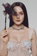 Brown Ophelia Dress for women, from La Vierge, The Viet Concept 