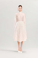 Cora Silk Tie-Neck Top for women, from ARTI APPAREL, The Viet Concept 