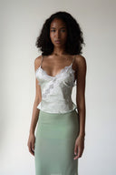 Anne Double-Layer Low-Rise Skirt for women, from HUELLEY HUELLEY, The Viet Concept