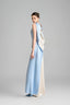 Poppy A-line Sleeveless Satin Floor Length Dress for women, from Maison Des Copains, the Viet Concept 