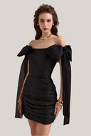 Black Eclatara Mini Dress for women, from Calista, the Viet Concept 