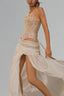 Pink Carina Corset Top for women, from La Vierge, The Viet Concept 