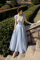 CALISTA • Blue Faylora Maxi Dress