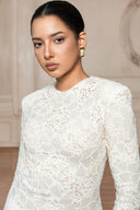 L'ALLÉE • Celeste Lace Floor-Length Dress