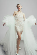 Elysian Flutter Tulle Coat for women, from LINH DOAN, The Viet Concept 