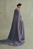 Cinder Royale Chiffon Cape for women, from DUONG ATELIER, The Viet Concept