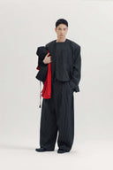 Albert Striped Wide Leg Pants for men, from AIN, The Nam Concept