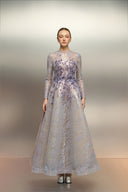 Qaranful 3D Floral Sequin A-Line Couture Gown for women, from 21SIX, The Viet Concept
