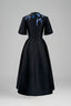 Madilyn A-line Slit Sleeved Zibeline Midi Dress for women, from Tiny Ink, The Viet Concept 