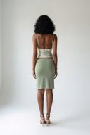 Anne Double-Layer Low-Rise Skirt for women, from HUELLEY HUELLEY, The Viet Concept