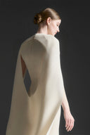 Nerisse Embroidered Veil Crepe Midi Dress for women, from MAISON DES COPAINS, The Viet Concept 