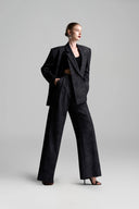 Side Slit Notched Lapel Blazer for women, from GVLUX, The Viet Concept 