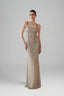 Silver Angeletta Maxi Dress for women, from LINH DOAN, The Viet Concept 