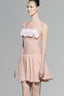 Pink Poppy Raffia Leaves Mini Dress for women, from Pham, The Viet Concept  