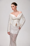 Esther Crystal Embellished Sequin Set for women, from DANG PHONG DESIGNER, The Viet Concept