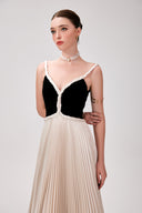 Liz Lace-Up Velvet Silk Evening Gown for women, from DANG PHONG DESIGNER, The Viet Concept