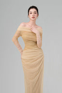 Cyrus Off-shoulder Maxi Dress for women, from BYDI, The Viet Concept 