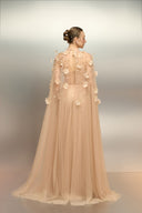 Rumram Tulle Flower Gown & Kamilia Crystal Cape Set for women, from 21SIX, The Viet Concept