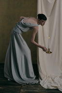 DUONG ATELIER • Silvara Strapless Silk Long Dress