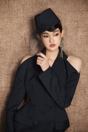 Drop-Shoulder Off-Shoulder Suit Dress for women, from KEIRA TONG, The Viet Concept 