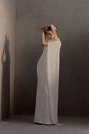 HA THANH VIET • Chariot Embellished Rice Knit Gown