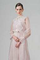 Cream Hopie Maxi Dress for women, from White Plan, The Viet Concept