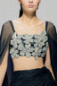 Dark Ice Bralette With Cape for women, from MR CRAZY & LADY SEXY, The Viet Concept