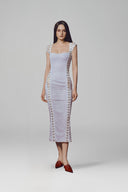 White Cordelia Dress for women, from La Vierge, The Viet Concept 