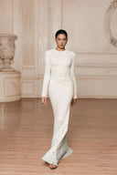 L'ALLÉE • Celeste Lace Floor-Length Dress