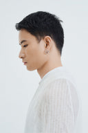 Eudon Pleated Knit T-Shirt for men, from AIN, The Nam Concept 