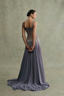 Cinder Étoile Embellished Chiffon Gown for women, from DUONG ATELIER, The Viet Concept