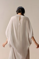 LECIA • Étoile Floral Silk Chiffon Oversized Maxi Dress