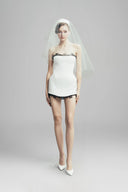 Wings Of Becoming Chiffon Silk Mini Dress for women, from LINH DOAN, The Viet Concept 
