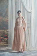LINH PHUNG • Harley Couture Off-Shoulder Chiffon Maxi Dress