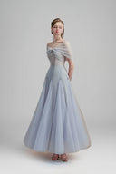Blue Iriséa Maxi Dress for women, from Calista, The Viet Concept 