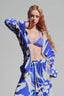XITA • Blue Ocean Silk Shirt