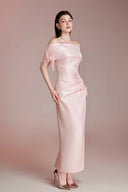 Genesis Nebula Off-Shoulder Maxi Dress for women, from DO LONG, The Viet Concept 