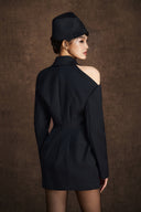 Drop-Shoulder Off-Shoulder Suit Dress for women, from KEIRA TONG, The Viet Concept 
