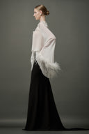 LE LAM AMARÉ • Allure Embroidered Chiffon Top