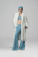 Celestial Loom Embellished Fur Jacket for women, from MOC NHU, The Viet Concept