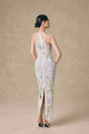 Water Lily 3D Floral Sequined Fishtail Maxi Dress for women, from VONTIER DE MONTIER, The Viet Concept