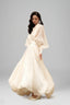 White Du Mien Maxi Dress for women, from Guyehi Studio, The Viet Concept 