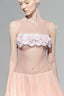 Pink Poppy Raffia Leaves Mini Dress for women, from Pham, The Viet Concept 