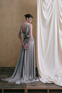 DUONG ATELIER • Silvara Strapless Silk Long Dress