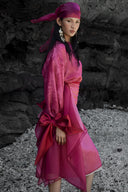 Amethyst Veil Lace Organza Blouse for women, from CAOSTU, The Viet Concept