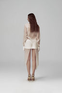  White Orenda Long Sleeves Shirt for woman, from POEM, The Viet Concept 