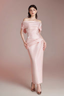 Genesis Nebula Off-Shoulder Maxi Dress for women, from DO LONG, The Viet Concept 