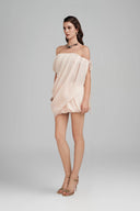 Pink Elowen Mini Dress for women, from POEM, The Viet Concept 
